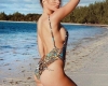 Lottie moss model in bikini