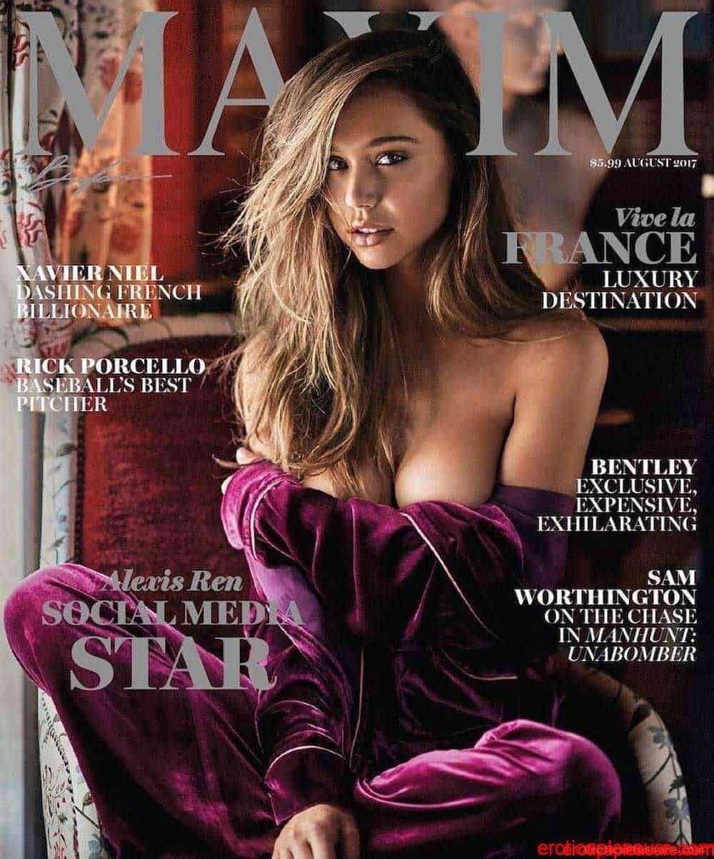 Alexis Ren in Maxim Magazine Photoshoot – July