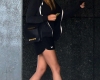Elizabeth Olsen Out In New York