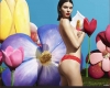 Kendall Jenner Wears Just Lacy Knickers For Saucy Flash