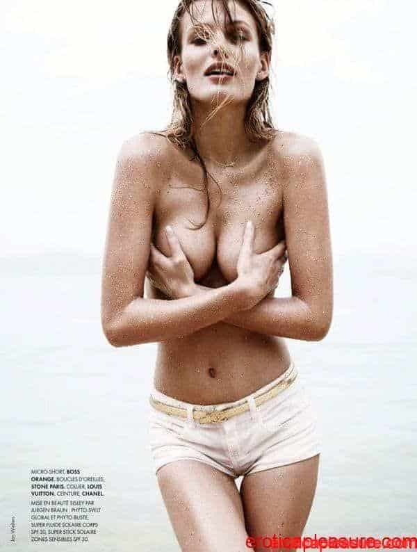 EDITA VILKEVICIUTE FOR ELLE FRANCE