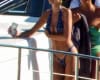 Emily Ratajkowski Bikini On A Yacht 