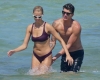 *exclusive* Hailey Clauson And Boyfriend Get Cheeky On The Beach In Miami