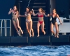 Camila Morrone With Friends On A Yacht In St Tropez