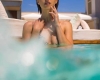 Adelaide Kane Poses In A Pool In A Photoshoot For Locale Magazine (june ) 