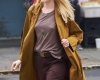 Emma Stone shooting the Netflix show Maniac in New York City