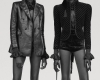 Anok And Adut Akech Wear All Clothing And Accessories Saint Laurent