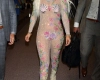 Lady Gaga Is Naked at the Airport