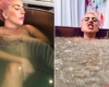 Lady Gaga strips off