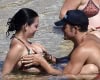 Katy Perry with Orlando Bloom at Beach