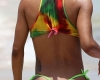 Teyana Taylor in Bikini at Beach in Miami