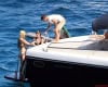 kristen stewart and stella maxwell in bikinis at a boat in italy 07 17 2019 8