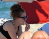 Jess Glynne Pics In a bikini at the beach in Miami 02