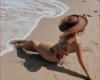 singer Leona Lewis bikini