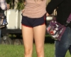 Chloe Grace Moretz Out In Booty Shorts