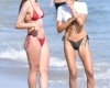 Jennifer Flavin Sophia Sistine & Scarlett Stallone Enjoy a Day on the Beach 04