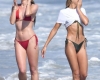 Jennifer Flavin Sophia Sistine & Scarlett Stallone Enjoy a Day on the Beach