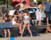 Sistine Scarlet Sophia Stallone Have a Party at a Beach House in Malibu 012