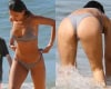 EIZA GONZALEZ THONG BIKINI BEACH