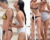 Selena Gomez with Cara Delevingne shower