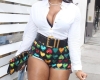 American rapper Megan Thee Stallion in Beverly Hills 07