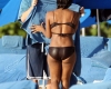 Alexandra Burke in Black Bikini 02_inPixio