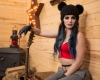 Paige – WWE Cabin Fever Photoshoot