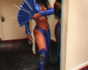 TEYANNA TAYLOR AS KITANA HALLOWEEN 2018