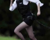 karen gillan police uniform